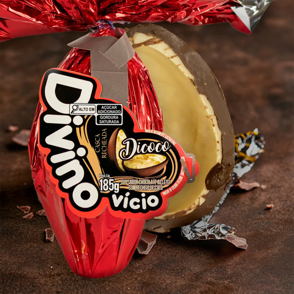 Ovo de Páscoa Dicoco Divino Vício