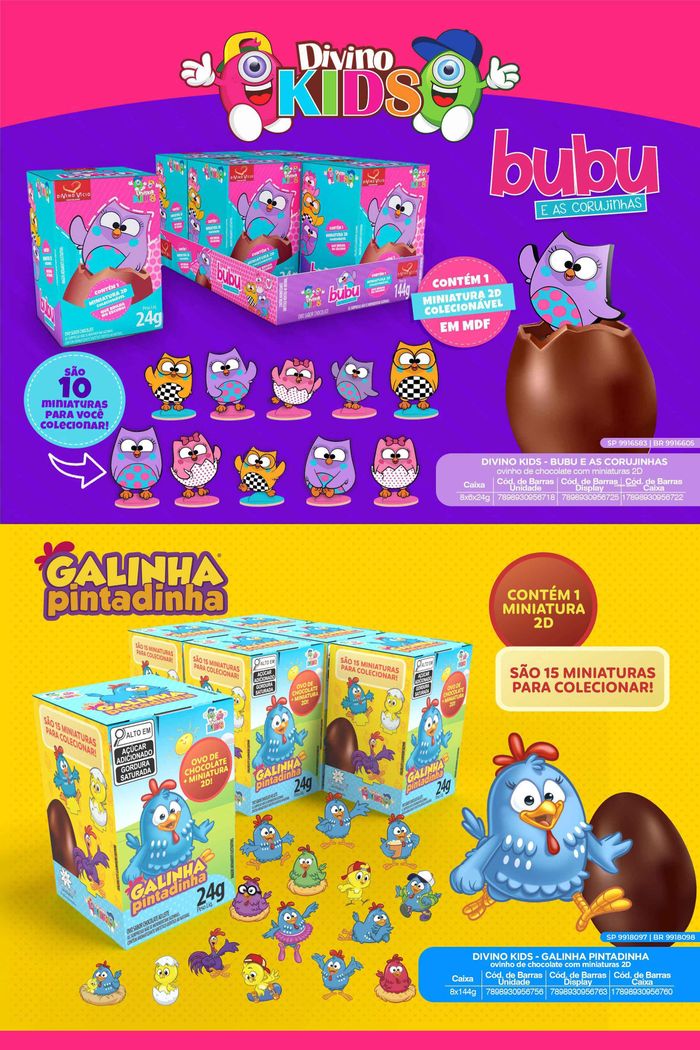 Linha Divino Kids no catálogo Divino Vício 2026